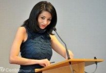 Jeannette Bougrab, future secrétaire d’Etat à la Marine (Le Pen).