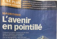 Mauritanie, « Jeune Afrique » au secours du régime