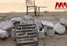 Installation d’Yvon Ngassam pour Dak’Art 2018