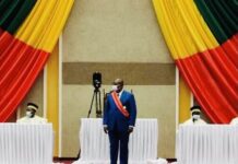 Investiture Touadera, le sous ministre Lemoyne représente la France