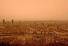 Ces nuées de sable rouge venu du Sahara à nouveau dans le ciel français