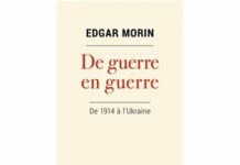 Edgar Morin: la guerre est le mal absolu