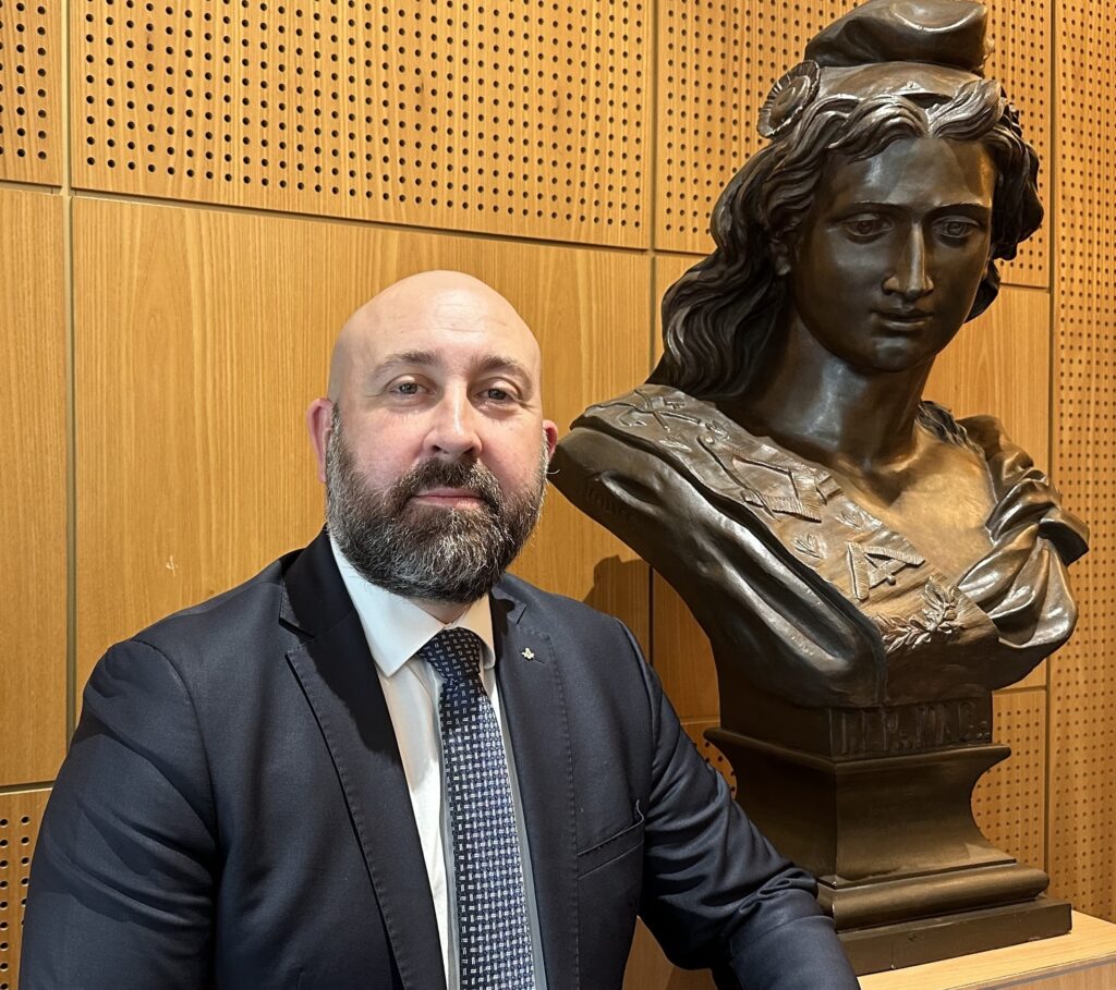 Guillaume Trichard, Grand Maître du Grand Orient de France.