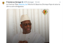 Elections au Sénégal : Macky Sall félicite Bassirou Diomaye Faye