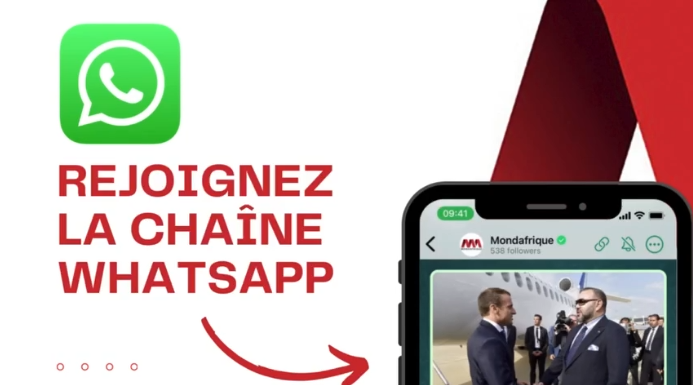 Rejoignez la nouvelle chaine Whatsapp de Mondafrique