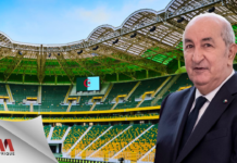 Algérie – Abdelmadjid Tebboune inaugure le nouveau stade de Tizi-Ouzou
