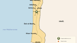 Le poste-frontière de Rafah.