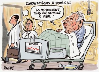 Le départ programmé du Premier ministre français François Bayrou