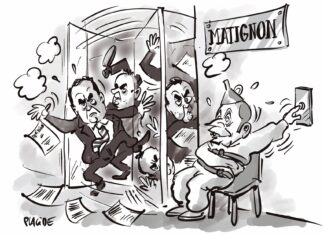 La vie politique en France, un bateau ivre