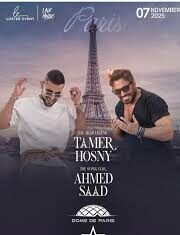 Les stars de la pop égyptienne, Tamer Hosny et Ahmed Saad