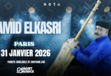 Hamid El Kasri, le souffle du gnawa à Paris (31 janvier)