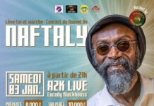 Naftaly à Abidjan, reggae conscient pour ouvrir 2026 (3 janvier)