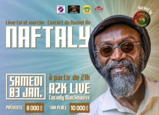 Naftaly à Abidjan, reggae conscient pour ouvrir 2026 (3 janvier)