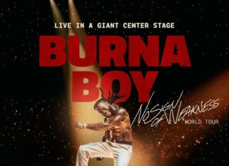 Burna Boy en escale à Bruxelles (23 janvier)