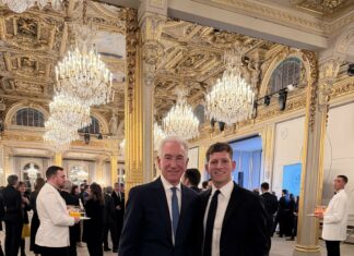 USA-France : réception entre amis à l’Élysée