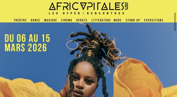 Notre semaine culturelle débute avec Africapitales 2026 à Paris