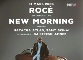 Rocé en concert au New Morning le 11 mars