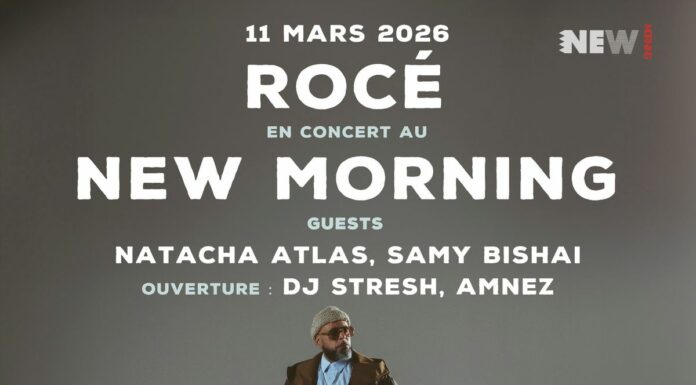 Rocé en concert au New Morning le 11 mars