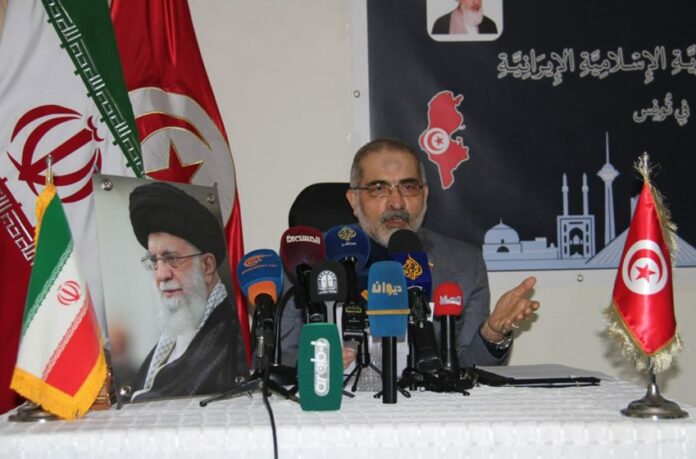 Conférence de presse ambassadeur d'Iran à Tunis
