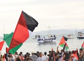 La police de Kaïs Saïed à l’œuvre contre le mouvement pro-palestinien
