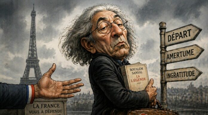 L’écrivain Boualem Sansal ou l’ingratitude en clair-obscur