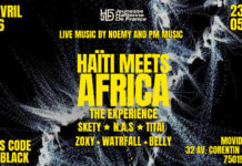 Notre semaine culturelle débute avec « Haïti meets Africa » à Paris