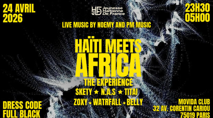 Notre semaine culturelle débute avec « Haïti meets Africa » à Paris