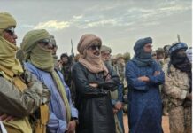 Les chefs séparatistes touaregs félicitent leurs combattants