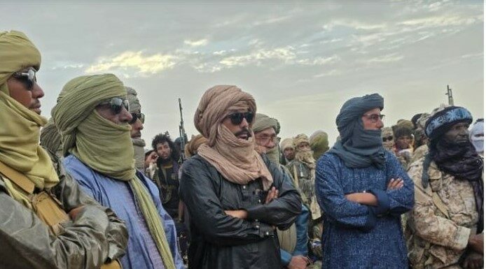 Les chefs séparatistes touaregs félicitent leurs combattants